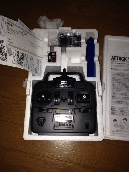 ファインスペック2.4G タミヤ RCシステム No.68 4チャンネル | プロポ 