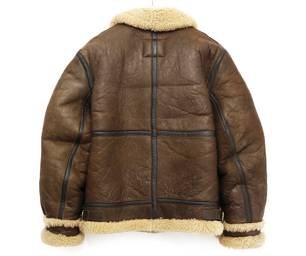 大戦✨Golden Bear B-3 リアルムートンフライトジャケット USA製 