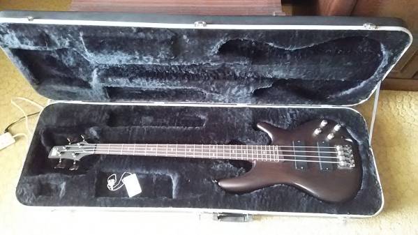 Ibanez SSR500 ハードケース付 アクティブベース 現行シャドバ材では