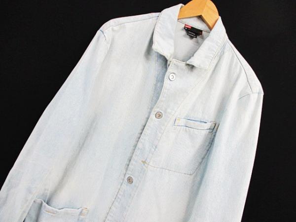 ディーゼル カバーオール デニム ジャケット ブリーチ L 正規