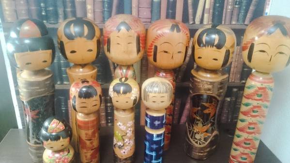 卯三郎こけし 他 こけし まとめ売り19体 卯三郎こけし 他 こけし