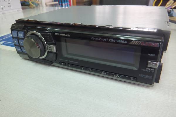 アルパイン CDA-9886Ji 1DIN ALPINE CD - USB メルカリ Alpine Car