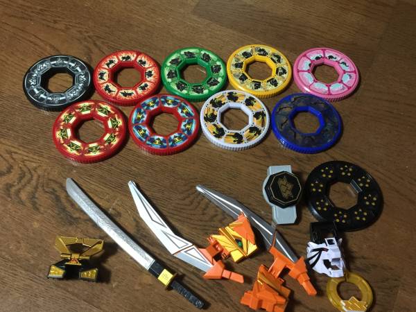 中古 DXダイカイシンケンオー イカテンクウバスター セット