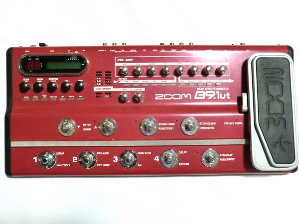 ZOOM マルチエフェクター B9.1ut