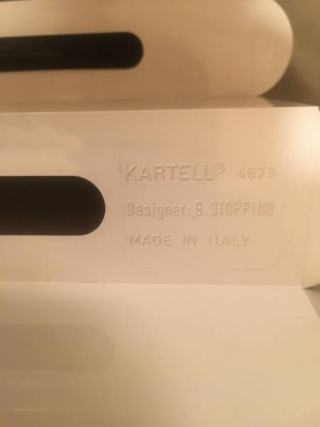 希少 Kartell カルテル ポルタリビステ マガジンラック kartell