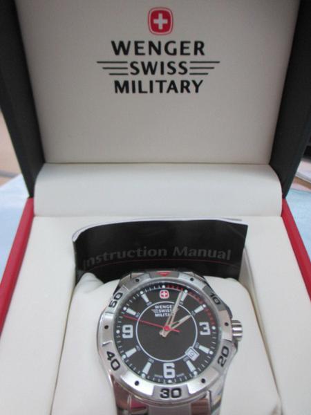 3○1C)訳 WENGER SWISS MILITARY 79139 メンズ時計/○PW m5x ☆お取引