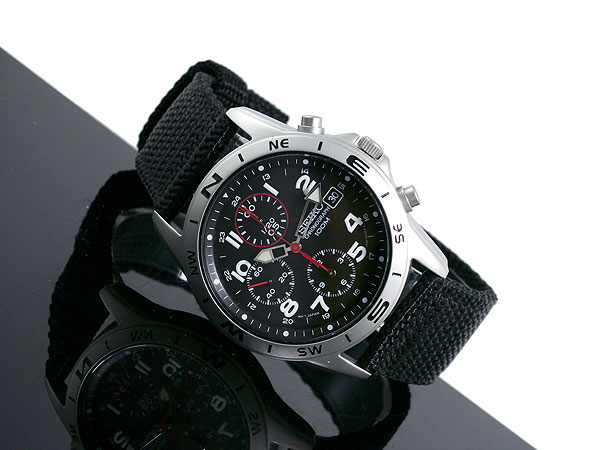 【ガチ狙いクロノ】セイコー逆輸入クロノグラフ腕時計SND399P