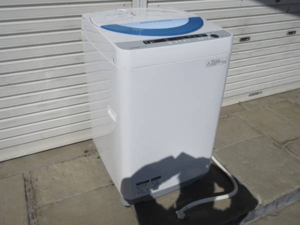 ☆美品/Sharp/シャープ/全自動洗濯機/ES-GE55P/14年製/5.5㎏