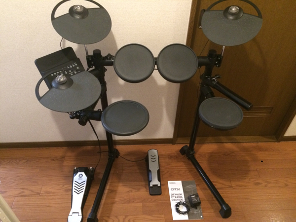 YAMAHA 電子ドラム DTX400K 改 浜松市市近郊の方は設置します。 YAMAHA