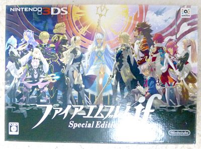 ファイアーエムブレムif SPECIAL EDITION○画集+カード付 限定版 名