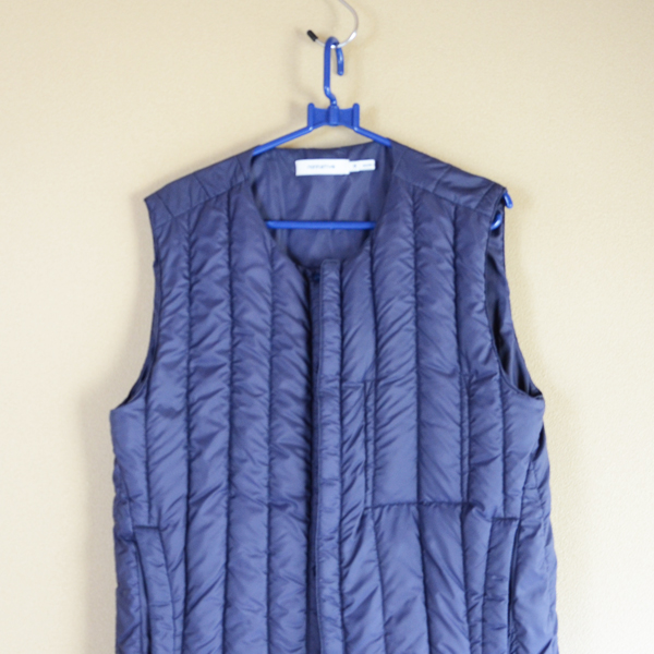 nonnative14AW DWELLER DOWN VEST POLY TAFFETA インナーダウン2