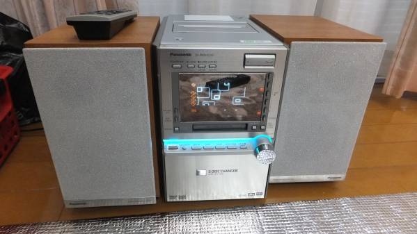Panasonic5CD・MD・DVDミニコンポ(SC-PM910DVD)