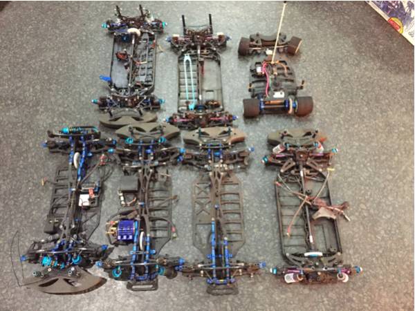 ラジコン シャーシ 中古7台 ラジコン 【公式通販】
