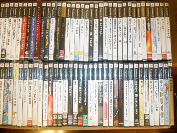 ■ＰＳ２ソフト■大量まとめ売り７２本Ａ　１円スタート
