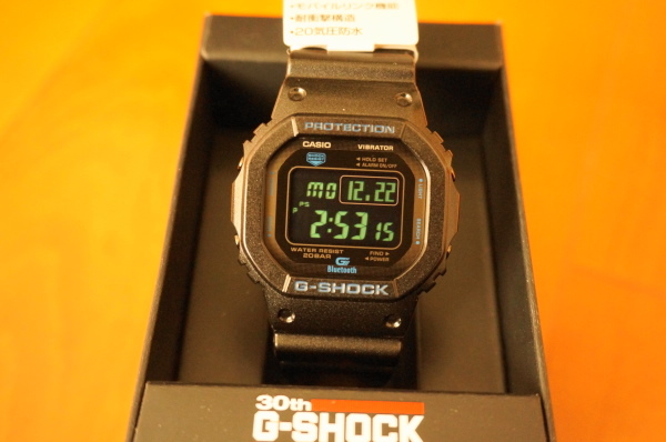 未使用 G-shock GB-5600AA-A1JR 30周年記念 Initial Blue