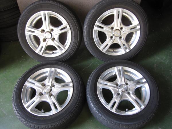 [1505]13インチアルミ+155/65R13セット！SALE　中古