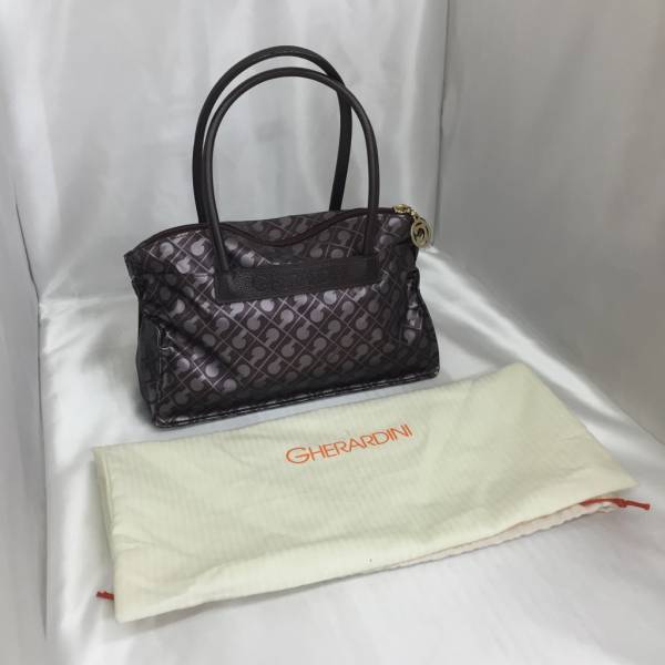GHERARDINI ゲラルディーニ ミニトートバッグ 保存袋付 中古