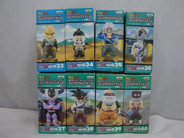開封ワールドコレクタブル ドラゴンボールZ Vol5コンプ [梱0.1] 未開封