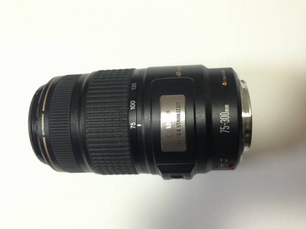 canon EF75-300mm 4-5.6 IS ULTRASONIC キャノン　レンズ