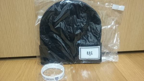 BUMP OF CHICKEN ニットキャップ ニット帽 ラバーバンド グッズ