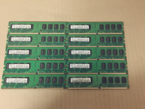 大売出し メーカー指定無し PC2-5300/667 2GB 10枚★送料無料