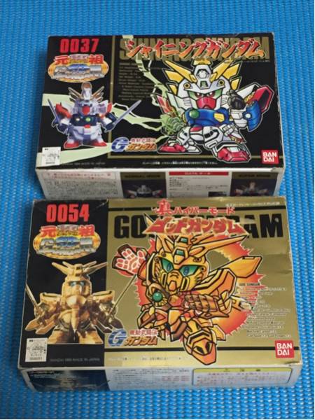 即決 元祖SDガンダム シャイニングガンダム ゴットガンダム 未組
