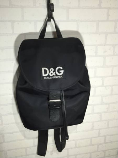 ドルチェ&ガッバーナ ナイロンレザーリュックサックユニセックス