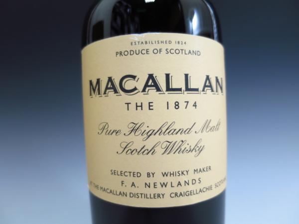 希少古酒☆MACALLAN/マッカラン/THE 1874/レプリカ/700ml☆