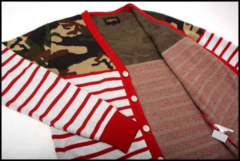 HABANOS HBNS ハバノス 新品 (ハバノス) CAMO CREW KNIT カモ 2026年 