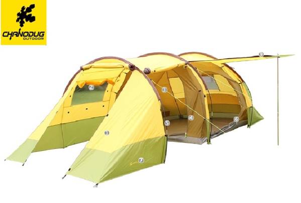 お値下げしました☆ヒルストーン2ルームテント 大型テント 一回使用テント