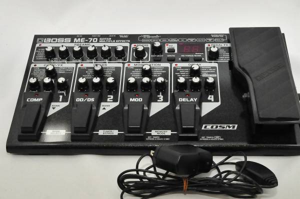 中古美品 BOSS マルチエフェクター ME-70 純正アダプター付 【公式通販】