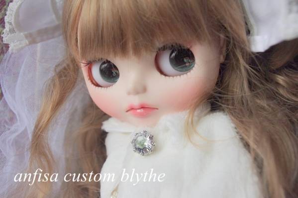 ブライス ウィッグ 付け方 Blythe Custom Doll - Anjelica Premium Neo