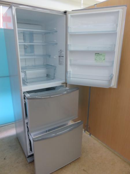 ☆東芝/ノンフロン冷凍冷蔵庫/GR-38ND(S)/375L/2008年製/中古☆