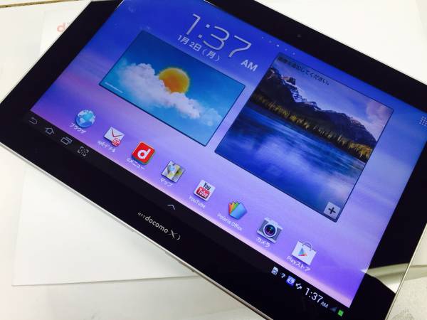 ♪docomo GALAXY Tab 10.1 LTE SC-01D 中古品♪4