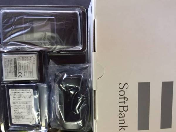 【新品】SoftBank　かんたん携帯 108SH　ネイビー 判定〇