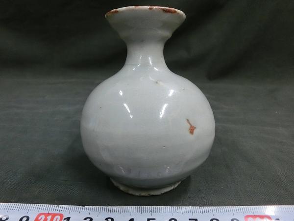 李朝 李朝白磁徳利 骨董○李朝白磁徳利○ 李朝中期-18世紀頃 磁器 朝鮮