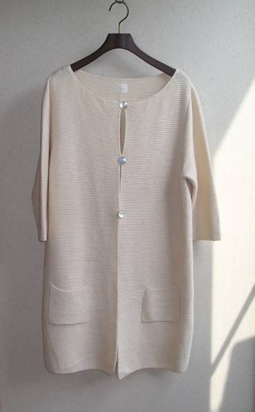 ☆ エヴァムエヴァ evam eva vie ロング 綿 ロングカーディガン