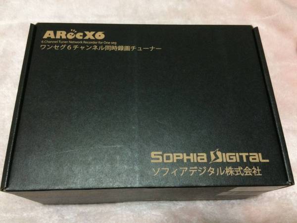 ＜新品未開封＞ワンセグ地デジ同時録画チューナーARecX6