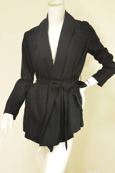 ピンキー＆ダイアン　2015年商品　黒ロングジャケット