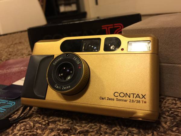 CONTAX T2 チタンゴールド
