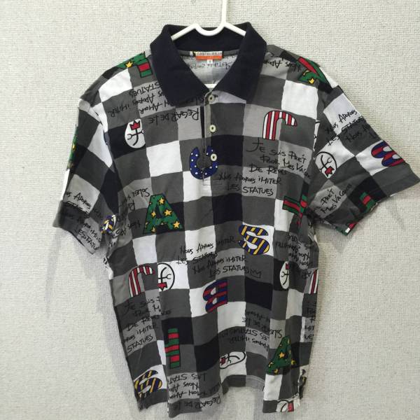 カステルバジャック半袖ポロシャツUSEDサイズ3