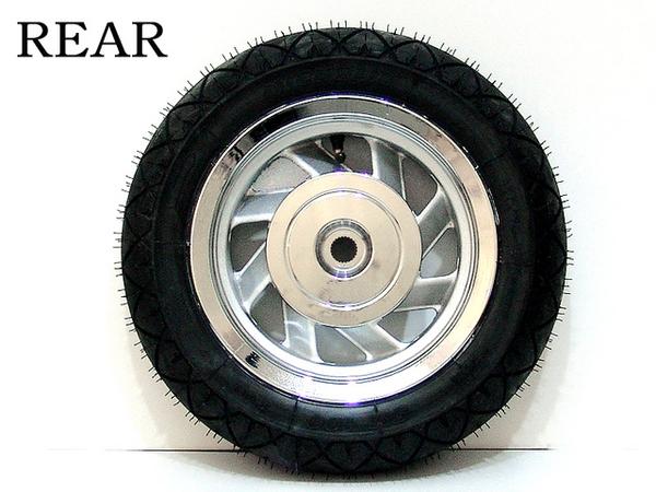 ホンダ フュージョン MF02 アルミホイール 扁平タイヤローダウン