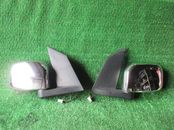 ◆ekワゴン・スポーツ(H82W)純正メッキドアミラー左右セット F37