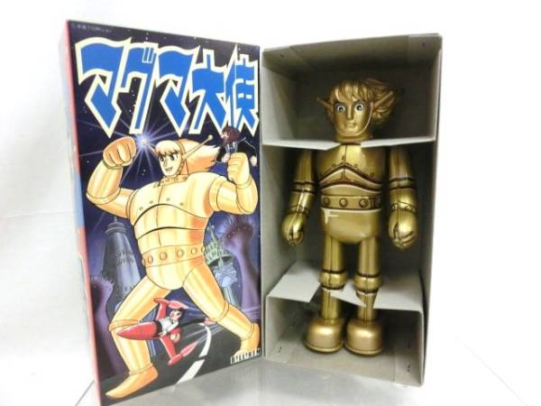 ⑧未使用☆絶版品 ビリケン商会☆マグマ大使 ブリキ☆ぜんまい☆ ⑧未