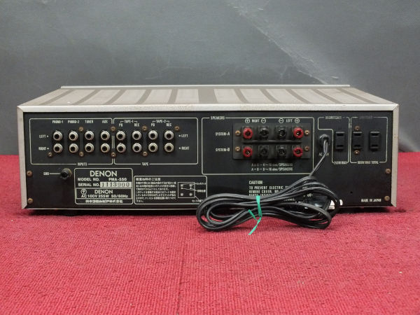 DENON PMA-550 プリメインアンプ◇現状品 DENON 【公式通販】