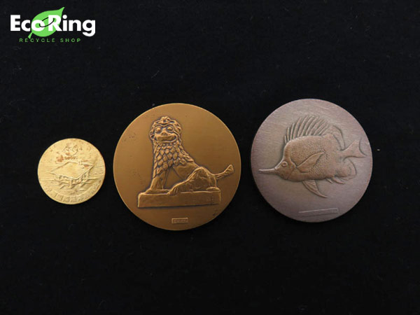 1円 沖縄国際海洋博覧会記念 メダル 計3点セット HG730