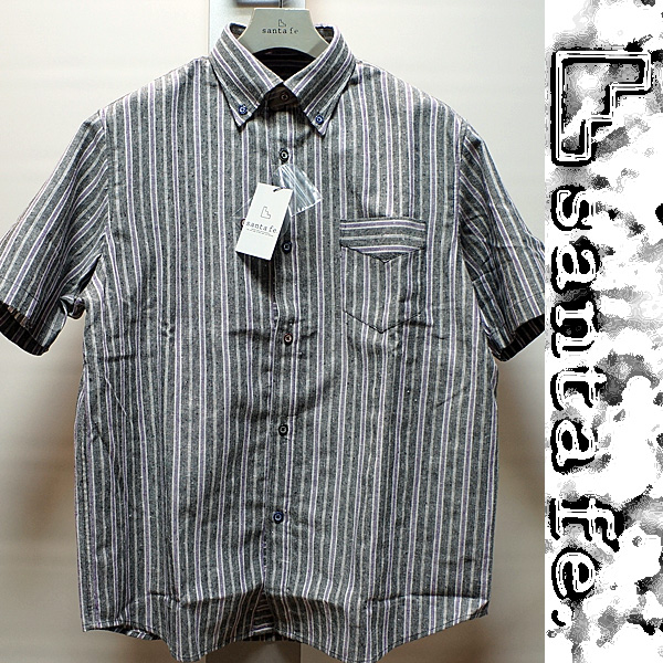 ￥14040☆サンタフェ・52・3L・半袖シャツ☆送0☆激安堂☆
