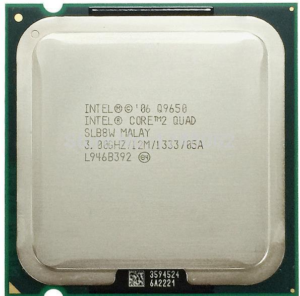 送料無料 動作保証 Core2Quad Q9650 SLB8W 3.00GHz No:③