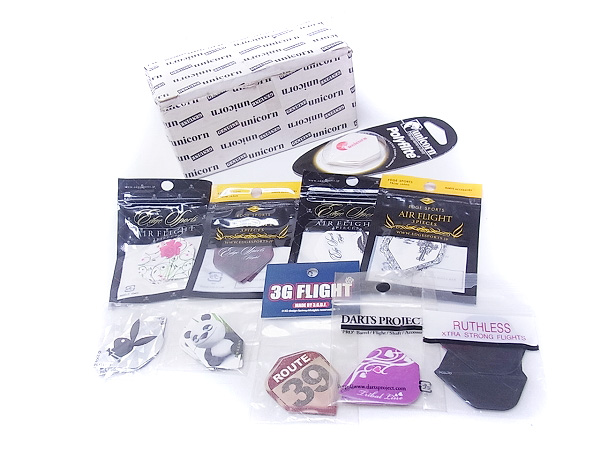 [処分]Ultima Darts他 ダーツフライト シャフト等/計265点以上