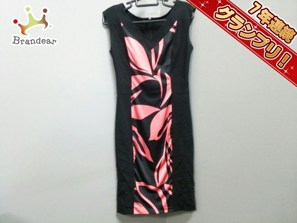 ピンキー&ダイアン ワンピース 36 レディース 美品 黒×レッド